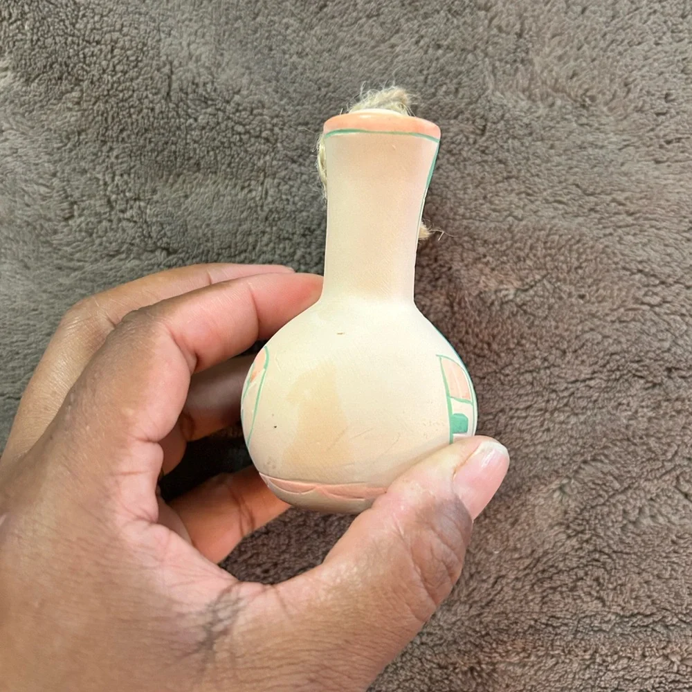Vintage Pueblo Wedding Vase - 4’’
